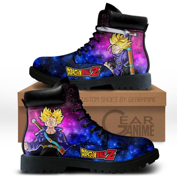 Dragon Ball Trunks Super Saiyan Boots Anime Custom Shoes Galaxy Style NTT0512Gear Anime