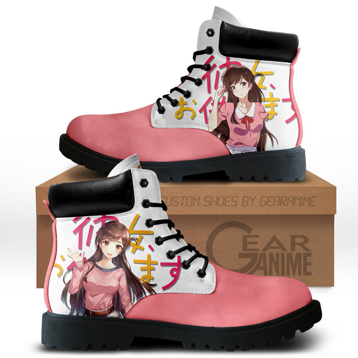 Rent a Girlfriend Chizuru Ichinose Boots Anime Custom Shoes NTT1312Gear Anime