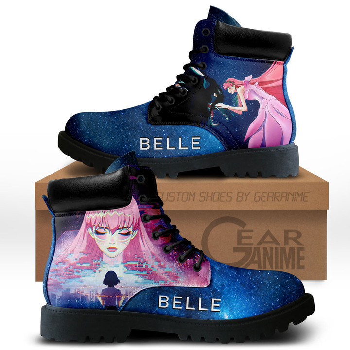 Belle Boots Anime Custom Shoes NTT1212Gear Anime