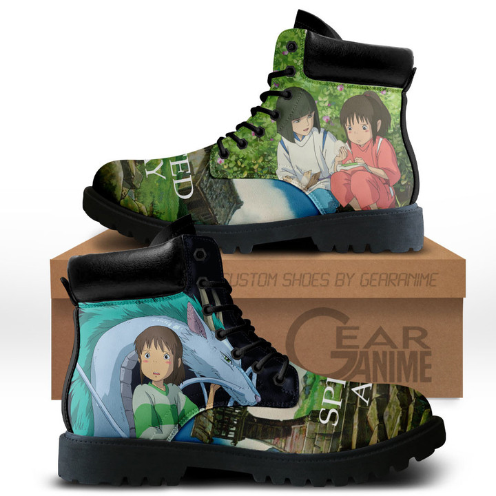 Spirited Away Boots Anime Custom Shoes MV1212Gear Anime