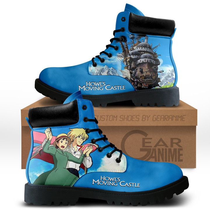Howl's Moving Castle Boots Anime Custom Shoes NTT1212Gear Anime