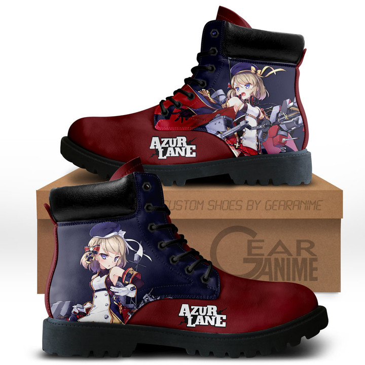 Azur Lane Z23 Boots Anime Game Custom Shoes NTT2112Gear Anime