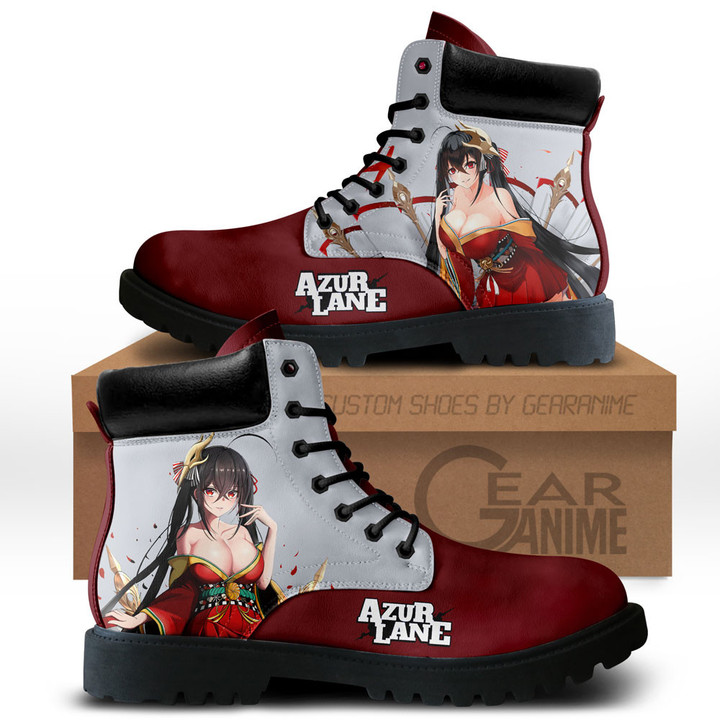 Azur Lane Taihou Boots Anime Game Custom Shoes NTT2112Gear Anime