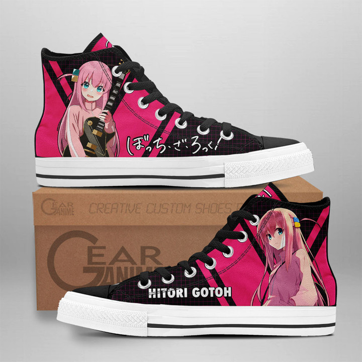 Bocchi the Rock Hitori Gotoh Anime Custom High Top Shoes NTT2712 Gear Anime