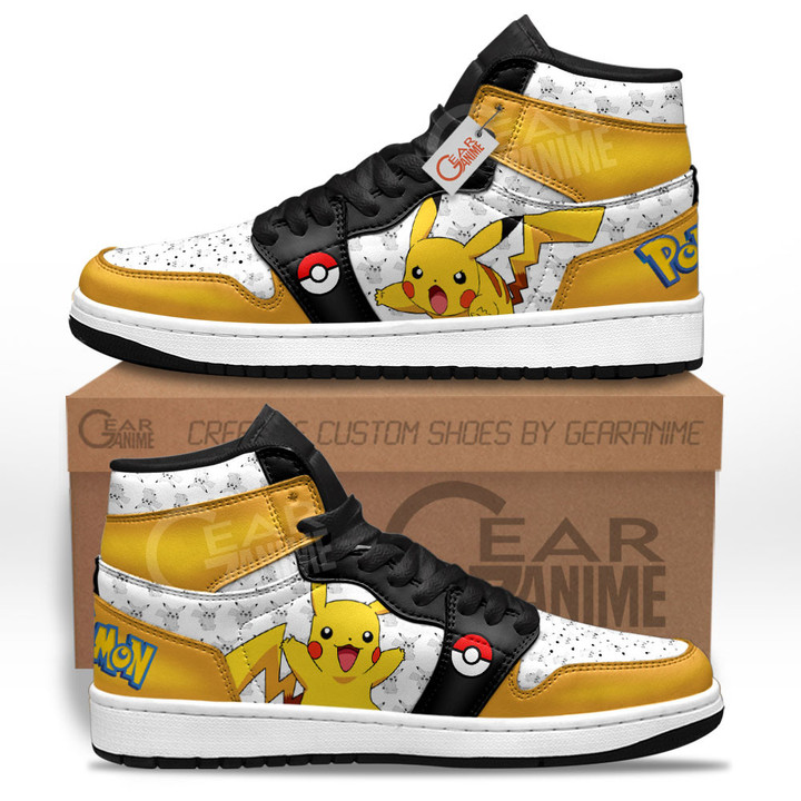 Pokemon Pikachu Custom Manga Anime Shoes MV0123 Gear Anime