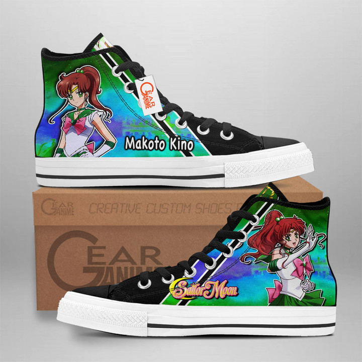 Sailor Jupiter Anime Custom High Top Shoes NTT0901 Gear Anime