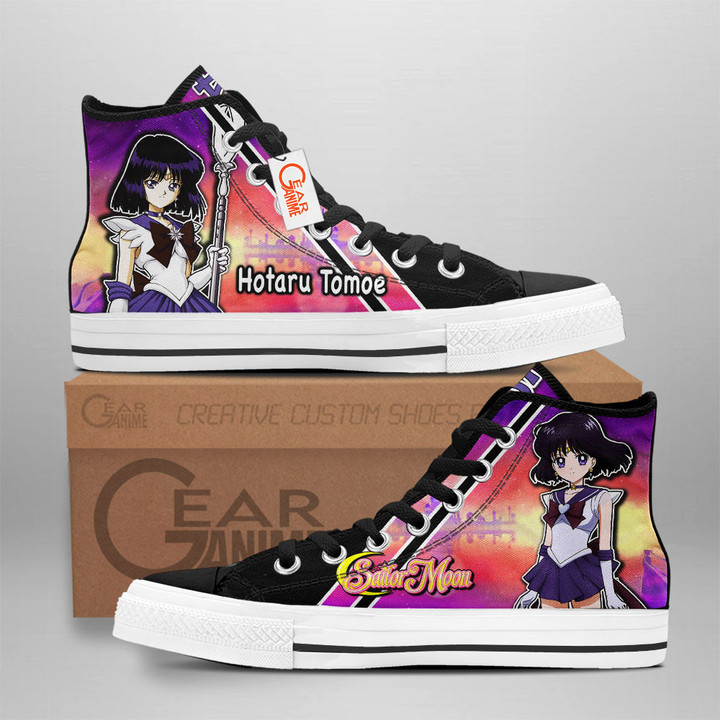 Sailor Saturn Anime Custom High Top Shoes NTT0901 Gear Anime