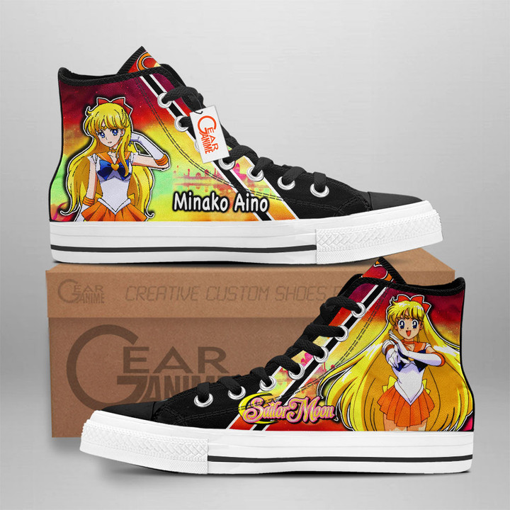 Sailor Venus Anime Custom High Top Shoes NTT0901 Gear Anime