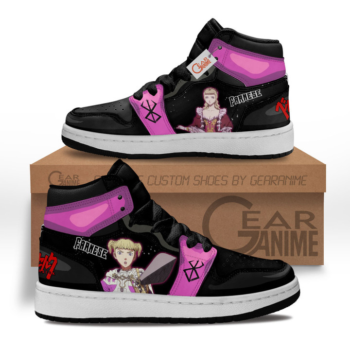 Berserk Farnese de Vandimion Anime Custom Kids Sneakers MV0901 Gear Anime
