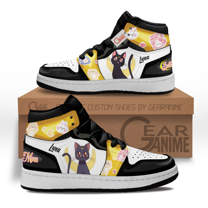 Luna Anime Kids Sneakers Custom Kids Shoes MV0901 Gear Anime