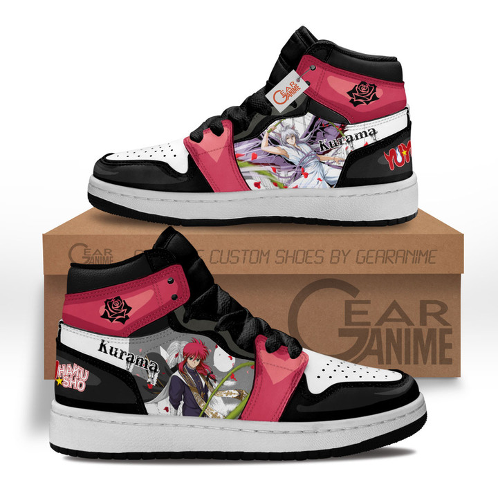 Yu Yu Hakusho Youko Kurama Anime Kids Sneakers Custom MV1601 Gear Anime