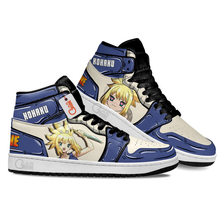 Dr Stone Kohaku Anime Shoes Custom Sneakers MN1601 Gear Anime