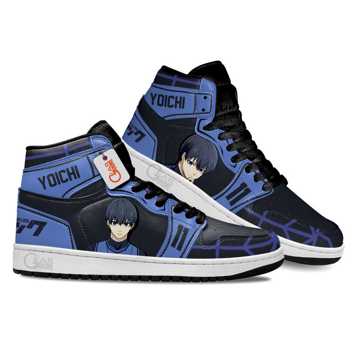 Blue Lock Yoichi Isagi Custom Anime Shoes MN0901 Gear Anime