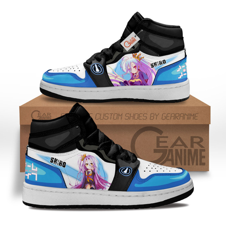 Shiro Anime Kids Sneakers Custom Shoes MV3001 Gear Anime