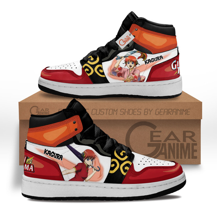 Kagura Anime Kids Sneakers Custom Shoes MV1302 Gear Anime