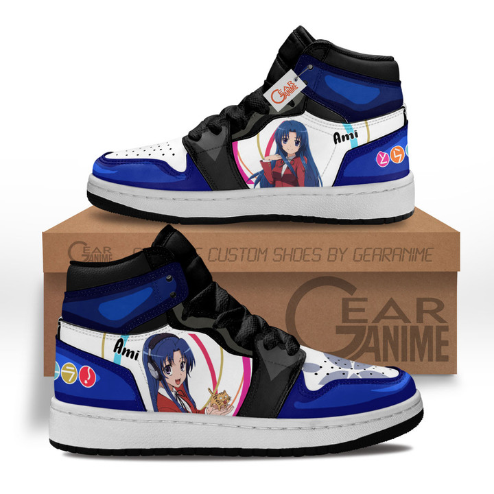 Ami Kawashima Anime Kids Sneakers Toradora Custom Shoes MV1302 Gear Anime
