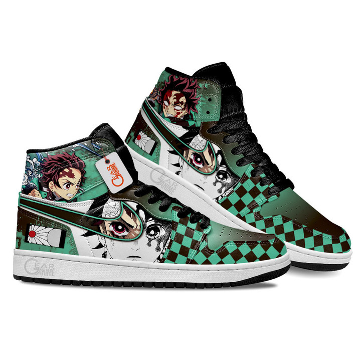 Tanjiro Anime Shoes Custom Sneakers MN2102 Gear Anime