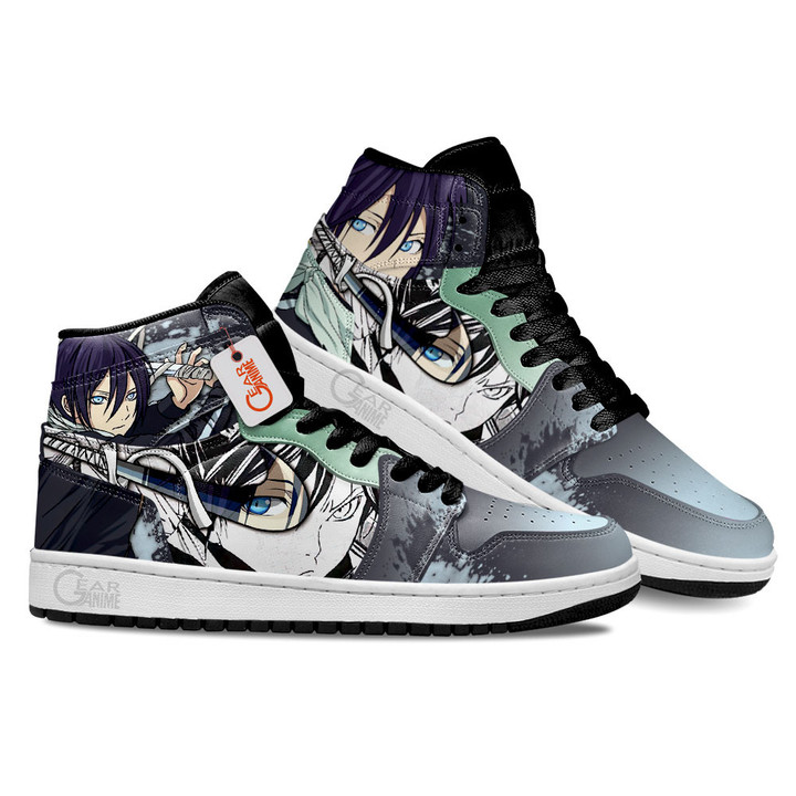 Yato Anime Shoes Noragami Custom Sneakers MN2102 Gear Anime