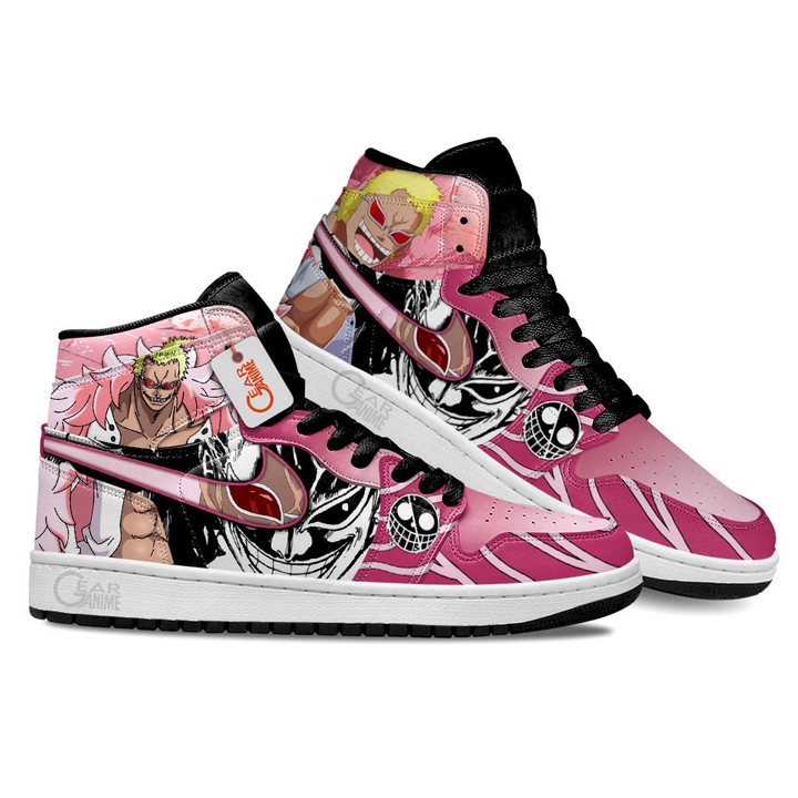 Donquixote Doflamingo Anime Shoes Custom Sneakers MN2102 Gear Anime