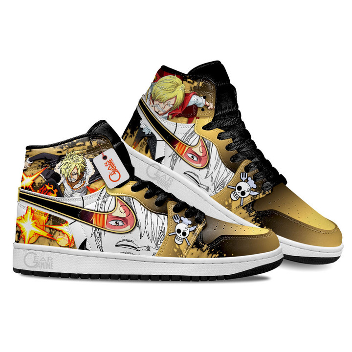 Sanji Anime Shoes Custom Sneakers MN2102 Gear Anime