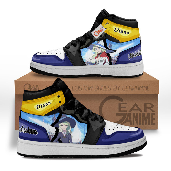 Diana Cavendish Kids Sneakers Anime Custom Shoes MV2702 Gear Anime