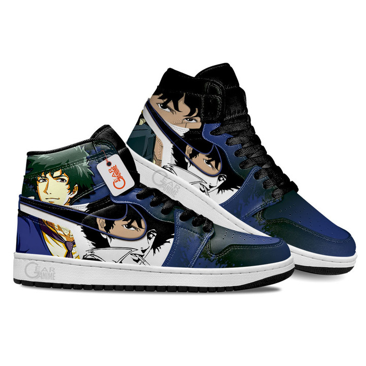 Spike Spiegel Shoes Anime Custom Sneakers MN2102 Gear Anime