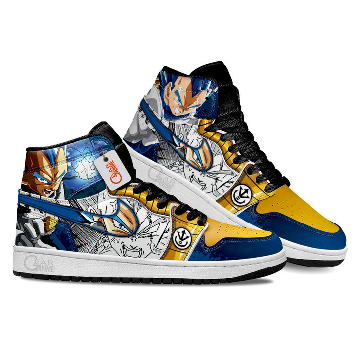Vegeta Blue Shoes DB Anime Custom Sneakers MN2102 Gear Anime