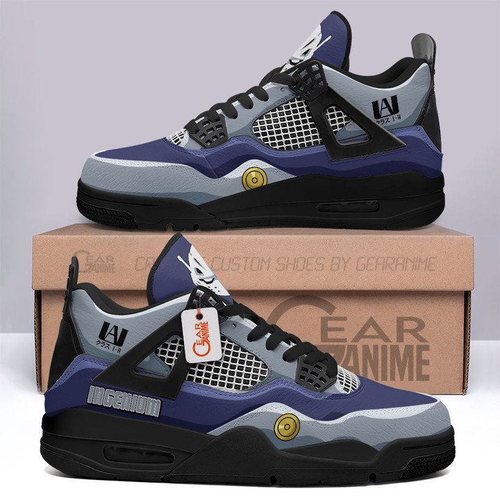 Tenya Iida J4 Sneakers MHA Anime Personalized Shoes MN2903 - Gear Anime