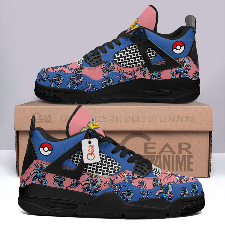 Pokemon Greninja J4 Sneakers Custom Anime Shoes MN3103 - Gear Anime
