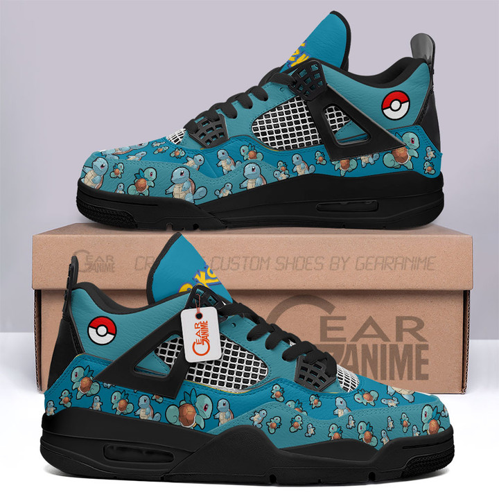 Pokemon Squirtle J4 Sneakers Custom Anime Shoes MN3103 - Gear Anime