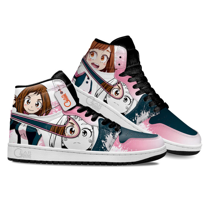 Ochako Uraraka Sneakers Custom MHA Anime Shoes MN0504 Gear Anime