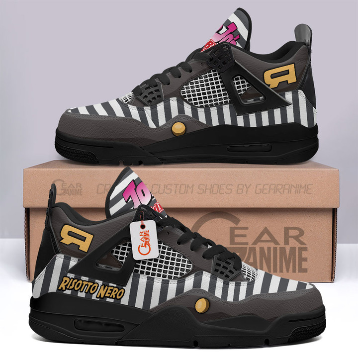 Risotto Nero Sneakers Anime Personalized Shoes MN2903 - Gear Anime