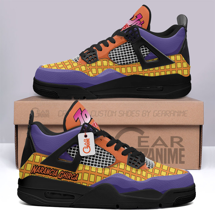 Narancia Ghirga Sneakers Anime Personalized Shoes MN2903 - Gear Anime