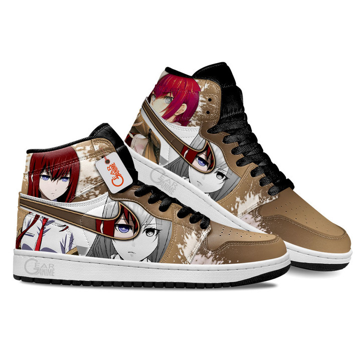 Kurisu Makise Anime Sneakers Custom Shoes MN0504 Gear Anime