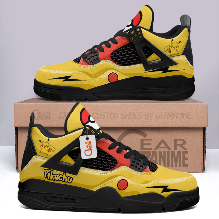 Pikachu Anime Sneakers Custom Personalized Shoes MN2903 - Gear Anime