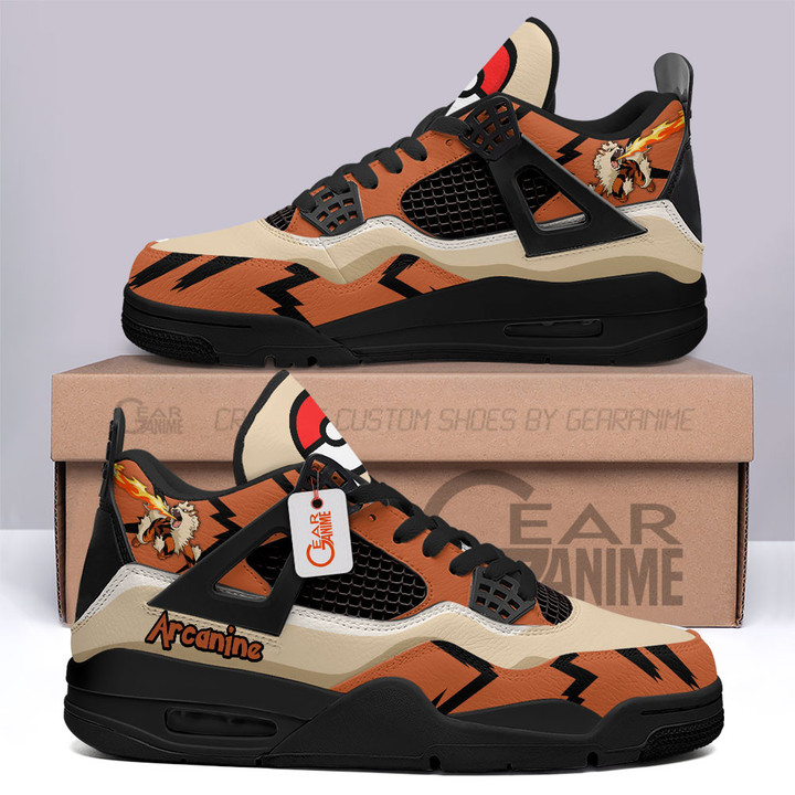 Arcanine Anime Sneakers Custom Personalized Shoes MN2903 - Gear Anime