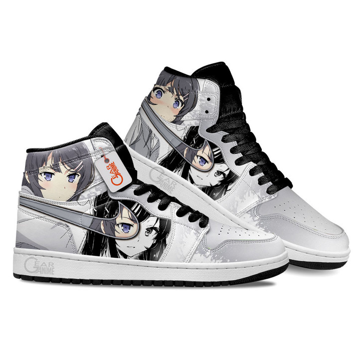 Mai Sakurajima Anime Sneakers Bunny Girl Senpai Custom Shoes MN0504 Gear Anime