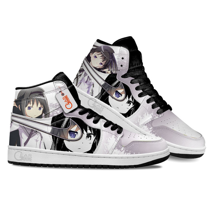 Homura Akemi Anime Sneakers Puella Magi Madoka Magica Custom Shoes MN0504 Gear Anime