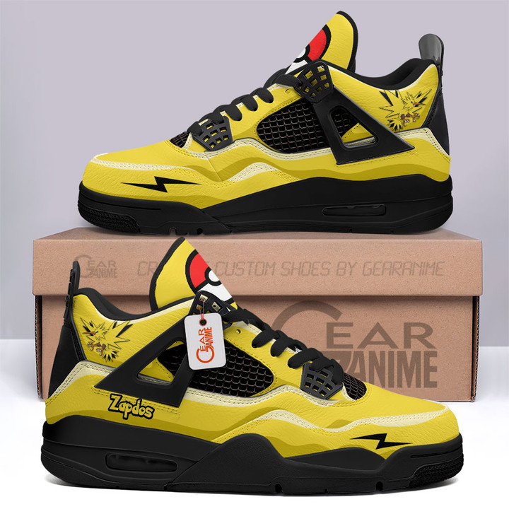 Zapdos Anime Sneakers Custom Personalized Shoes MN2903 - Gear Anime