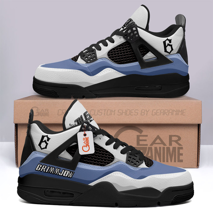 Grimmjow Jaegerjaquez Anime Sneakers Custom Personalized Shoes MN2903 - Gear Anime