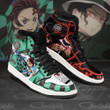 Tanjiro and Muzan Sneakers Custom Anime Demon Slayer Shoes - 2 - GearAnime