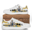 Kento Nanami Skate Sneakers Custom Anime Jujutsu Kaisen Shoes - 1 - GearAnime