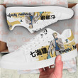 Kento Nanami Skate Sneakers Custom Anime Jujutsu Kaisen Shoes - 2 - GearAnime