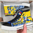 Pokemon Greninja High Top Shoes Custom Anime Sneakers - 2 - GearAnime