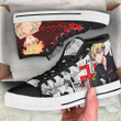 Chifuyu Matsuno High Top Shoes Custom Manga Anime Tokyo Revengers Sneakers - 2 - GearAnime