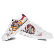Fairy Tail Natsu Dragneel Skate Sneakers Custom Anime Shoes - 3 - GearAnime