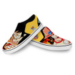 Portgas Ace and Luffy Slip On Sneakers Custom Anime One Piece Shoes - 4 - GearAnime