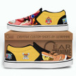 Portgas Ace and Luffy Slip On Sneakers Custom Anime One Piece Shoes - 3 - GearAnime