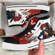 Code Geass Kallen Stadtfeld High Top Shoes Custom Anime Sneakers - 2 - GearAnime