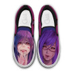 Rize Kamishiro Slip On Sneakers Custom Anime Tokyo Ghoul Shoes - 1 - GearAnime